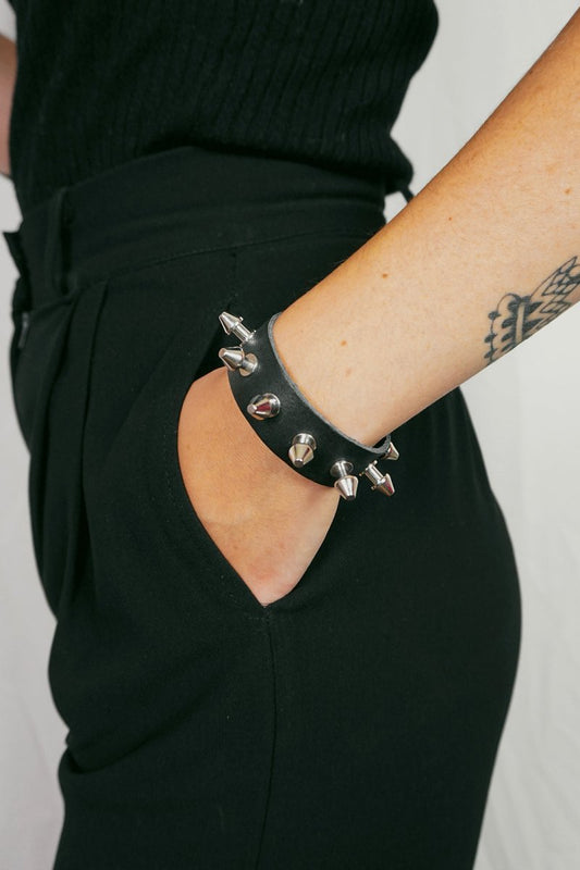 Mushroom Spiked Bracelet - Jewellery - House of Bones Jewelry