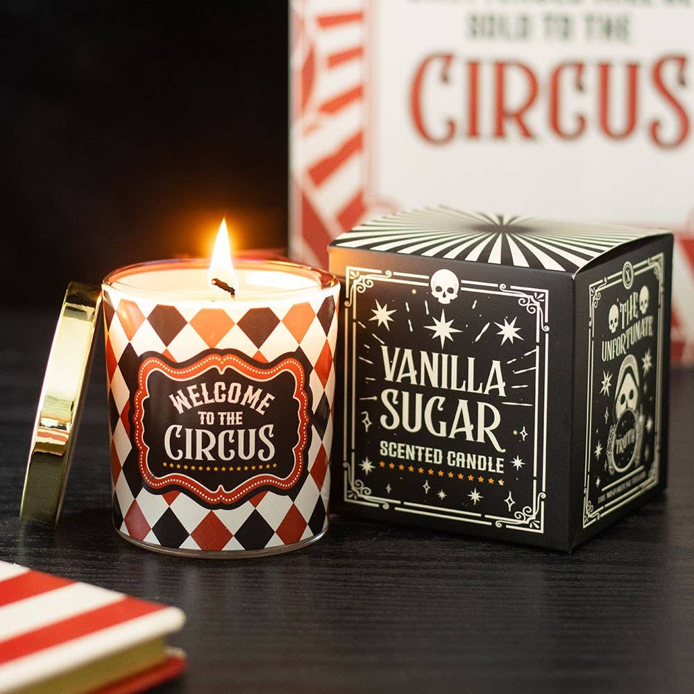 Mystic Circus Vanilla Sugar Candle - Something Different Wholesale Europe