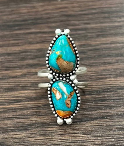 Navajo Gemstone Ring - ISAC Trading Inc