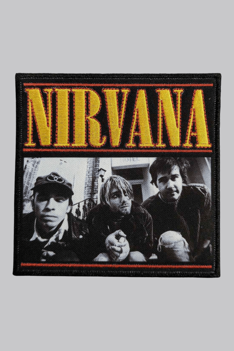 Nirvana Band Photo Patch - Patches - Official Merchandise