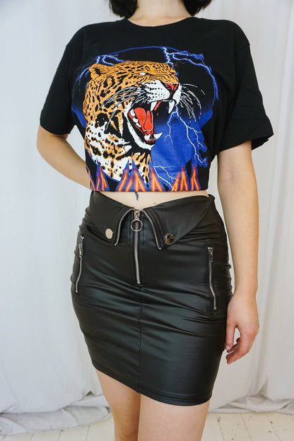 Perfecto Leather Skirt - Skirts - HOB