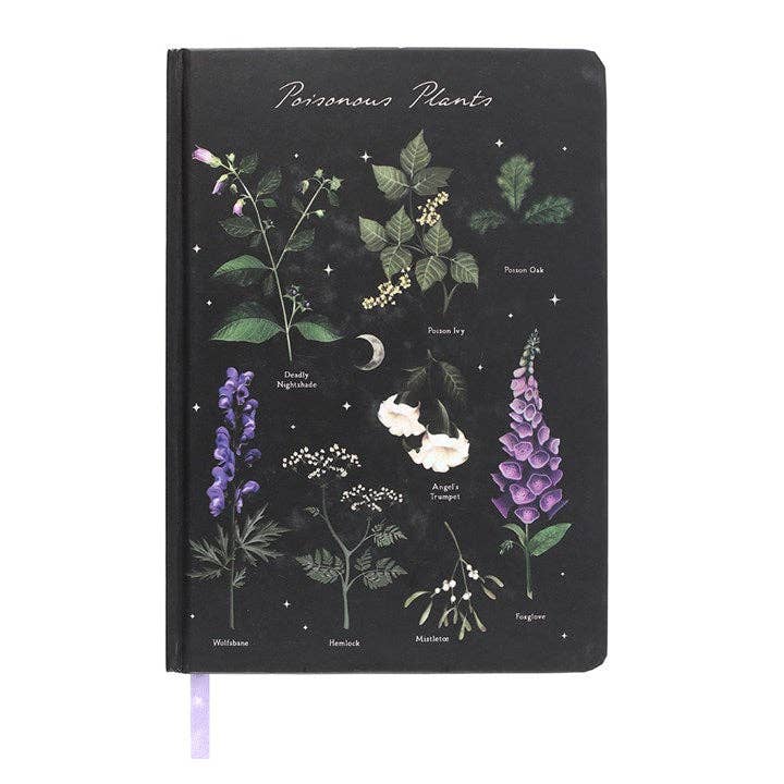 Poisonous Plants A5 Notebook - Something Different Wholesale Europe