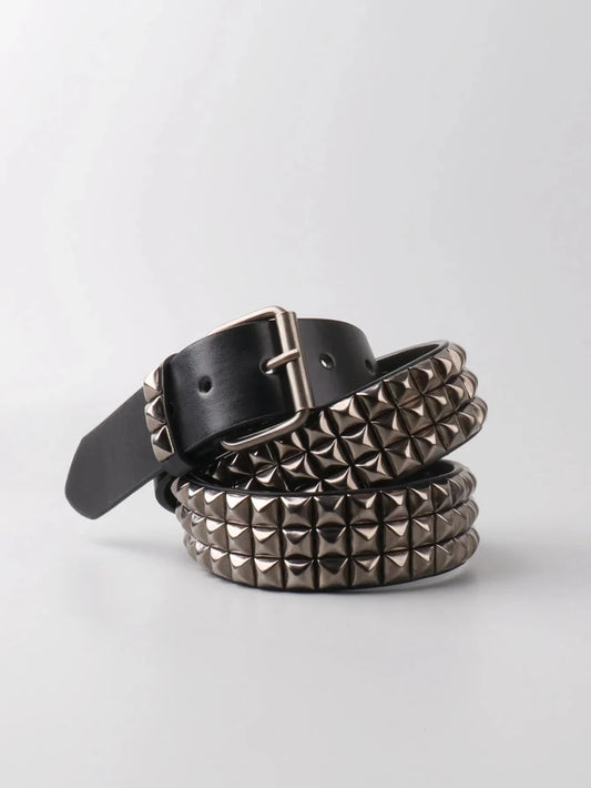 Pyramid Stud Belt - Belts - HOB