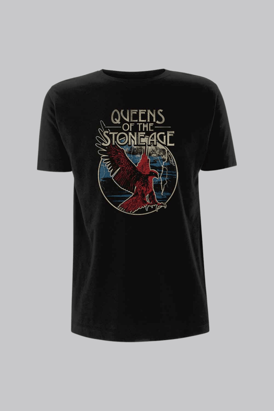 Queens of the Stone Age Eagle Shirt - Bandshirts - Official Merchandise