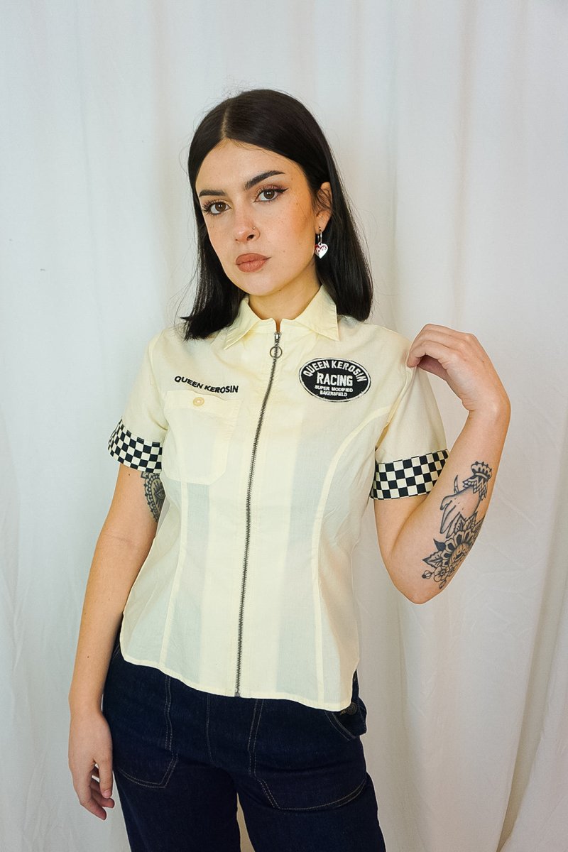 Racing Blouse - Tops - Queen Kerosin