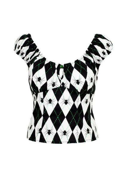 Regina Top - Tops - Hell Bunny