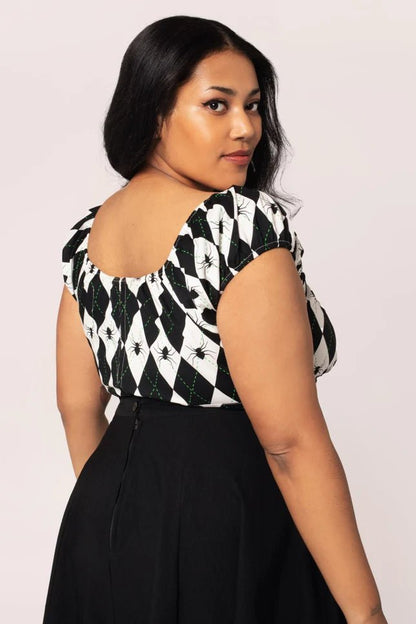 Regina Top - Tops - Hell Bunny