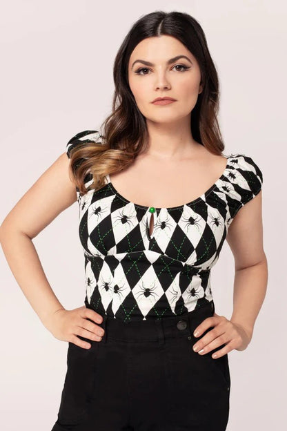 Regina Top - Tops - Hell Bunny