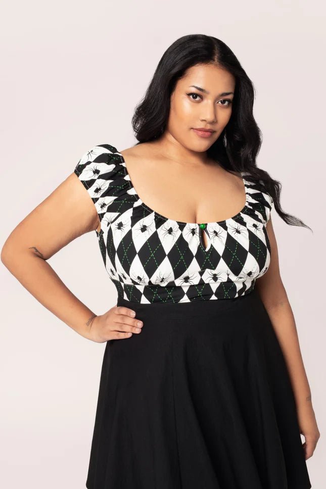 Regina Top - Tops - Hell Bunny