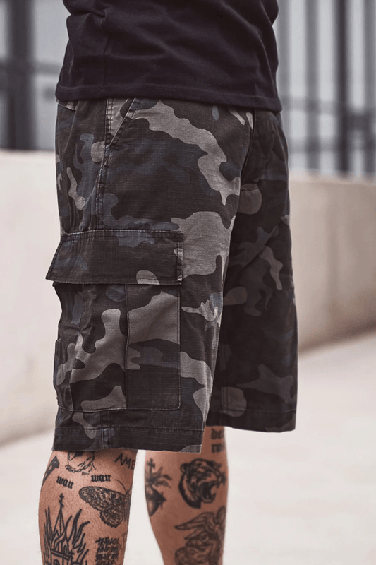 Ripstop Shorts Dark Camo - Shorts - Brandit