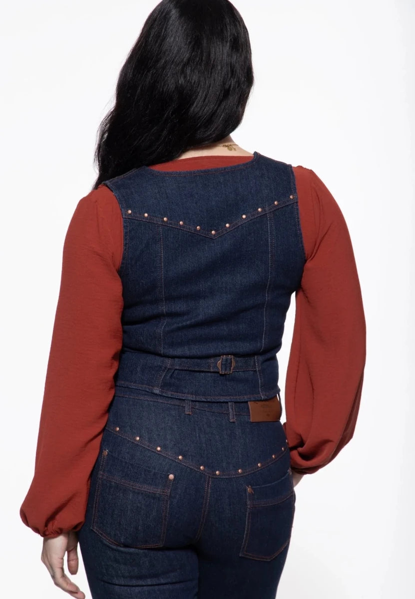 Ruby Denim Jacket - Jackets - Queen Kerosin