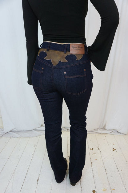 Sadie Western Bootcut Jeans - Trousers - Queen Kerosin