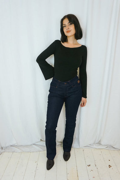 Sadie Western Bootcut Jeans - Trousers - Queen Kerosin