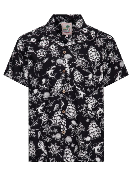 Sailor Hawaiian Shirt - Shirts - King Kerosin