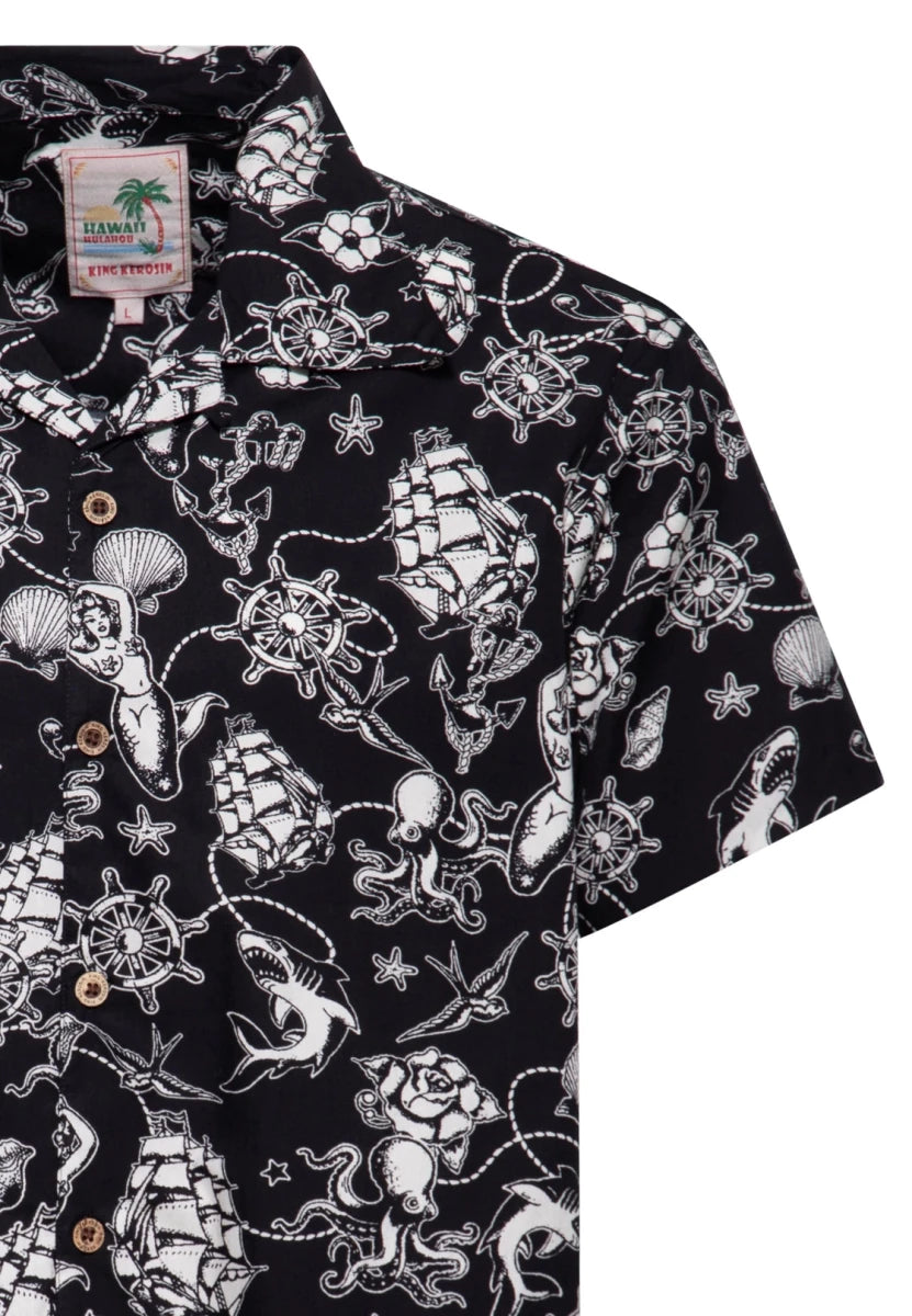 Sailor Hawaiian Shirt - Shirts - King Kerosin