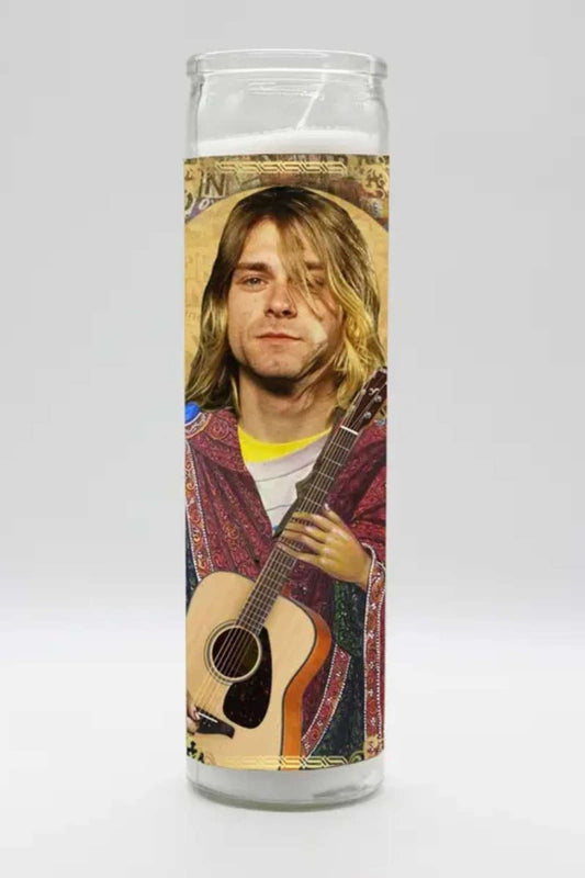 Saint Cobain Prayer Candle - Home - BOBBYK boutique