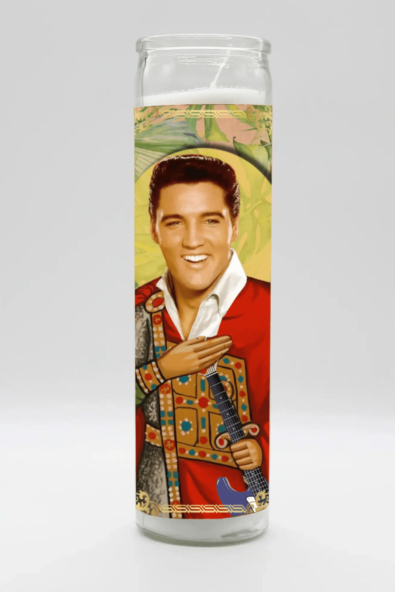 Saint Elvis Prayer Candle - Home - BOBBYK boutique