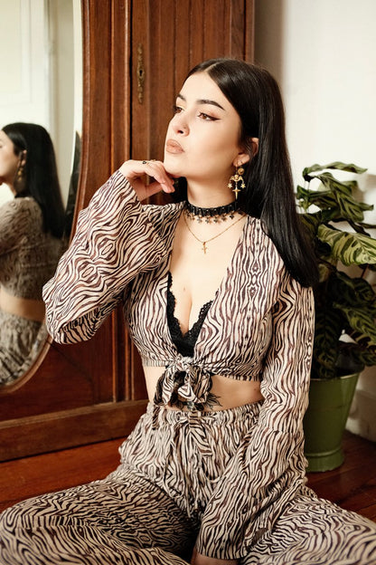 Savannah Short Blouse - Tops - Isla Ibiza Bonita
