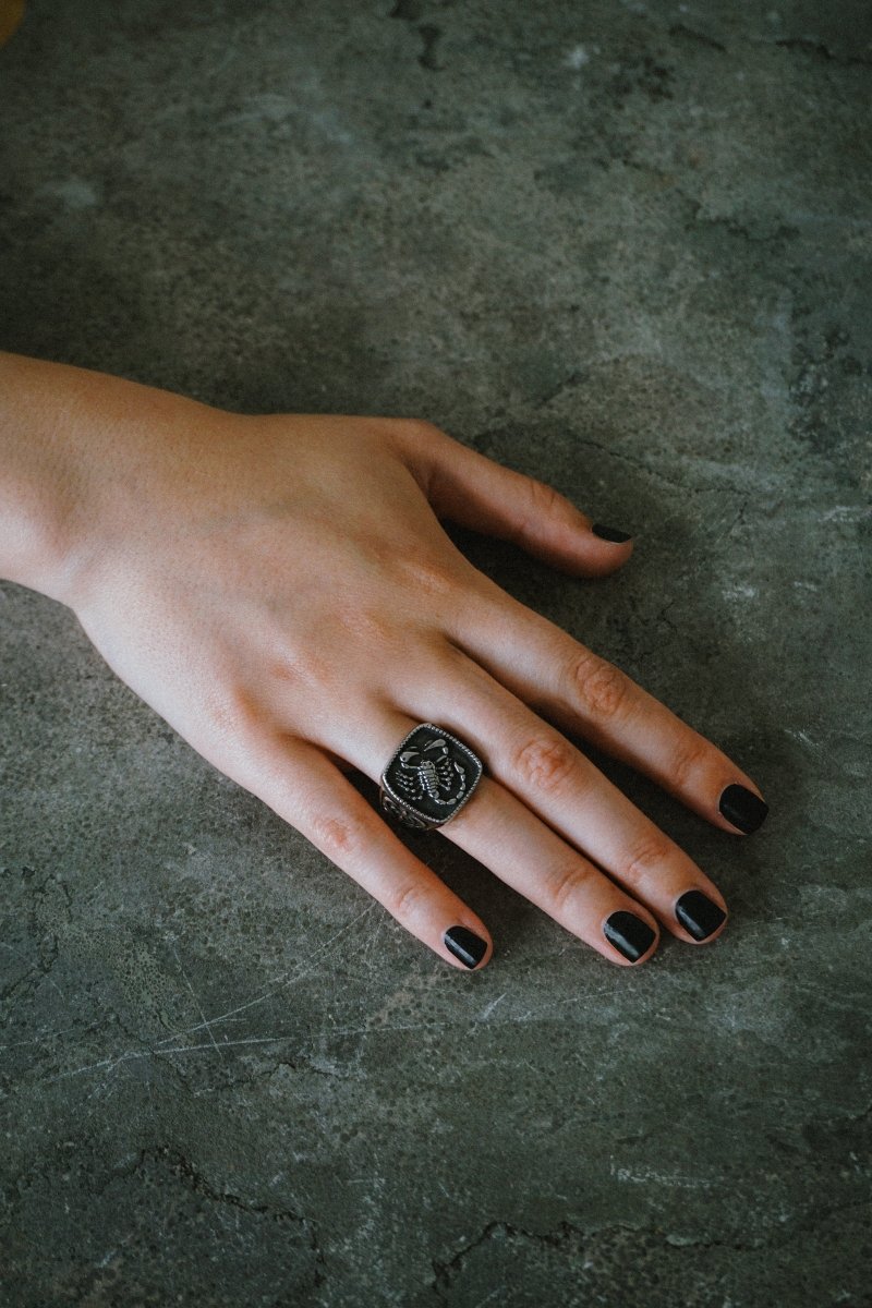 Scorpion Ring - Jewellery - House of Bones Jewelry