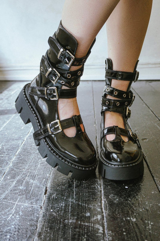 Seraphena Gladiator Sandals - Shoes - HOB