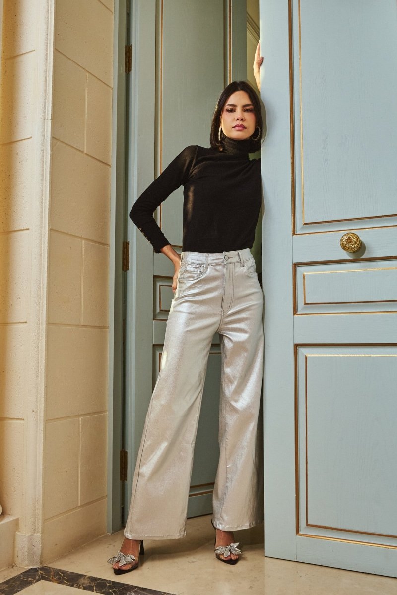 Silver Trousers - Trousers - HOB