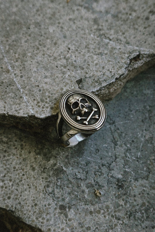 Skull Sigil Ring - Jewellery - House of Bones Jewelry