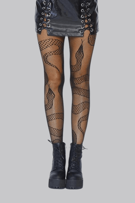 Snake Net Tights - Tights - Leg Avenue