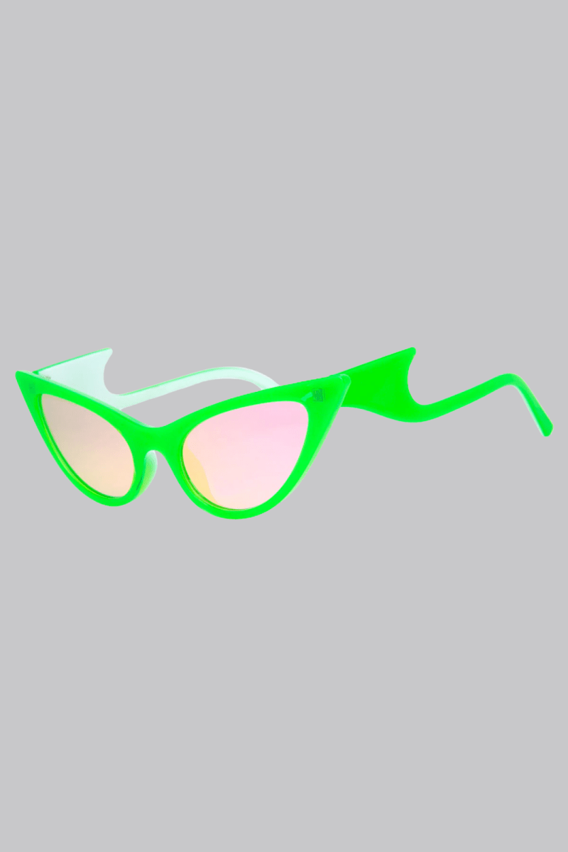 Sugar Pie Sunglasses Green - Sunglasses - AJ Morgan