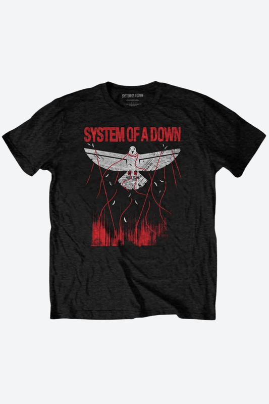 System of a Down Dove Overcome Shirt - Bandshirts - Official Merchandise