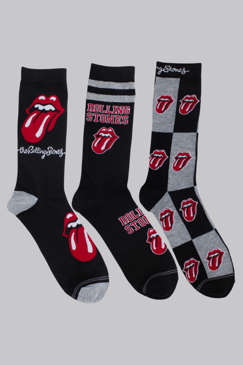 The Rolling Stones Unisex Sock Guitar Tin - House of Bones