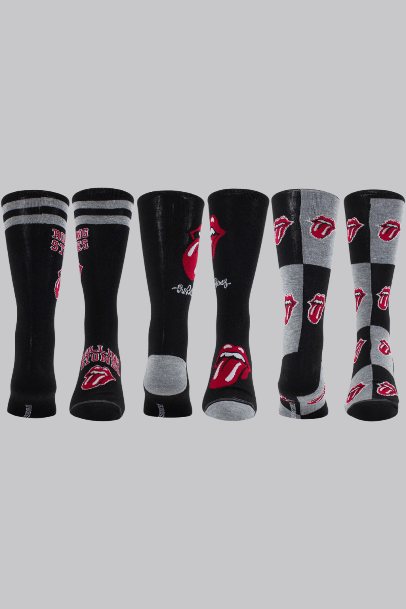 The Rolling Stones Unisex Sock Guitar Tin - House of Bones