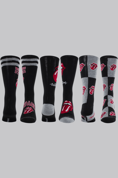 The Rolling Stones Unisex Sock Guitar Tin - House of Bones