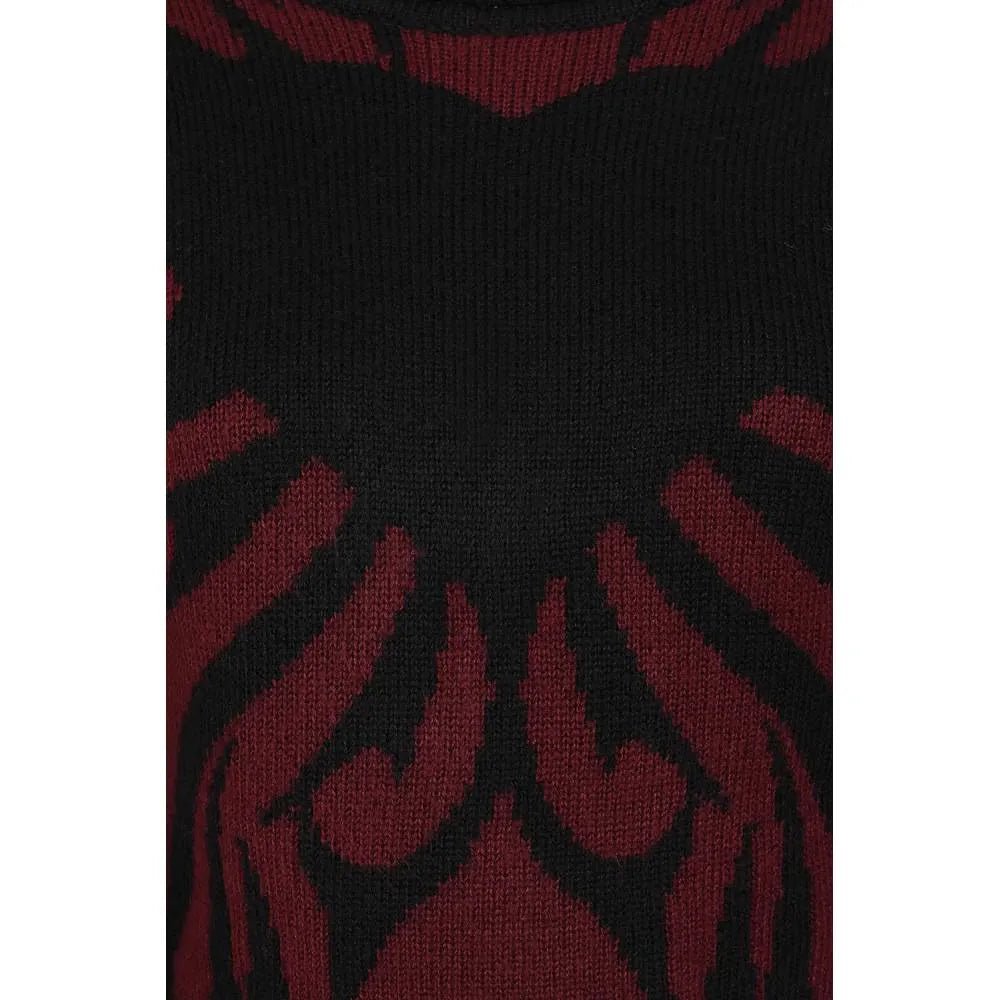 Toxic Love Jumper Burgundy - Sweaters - Banned
