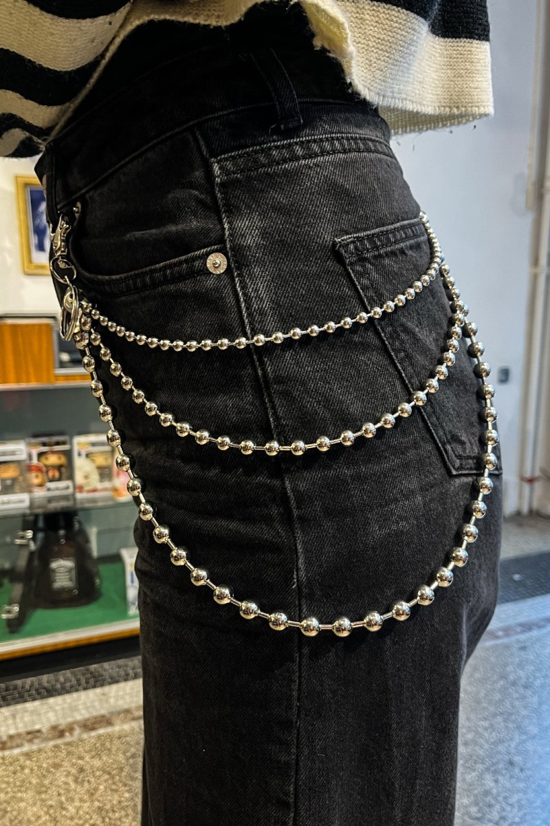 Triple Ball Wallet Chain - Accessories - HOB