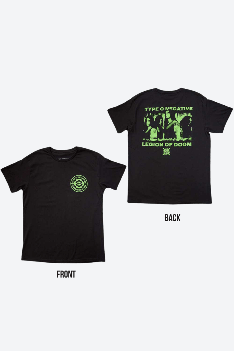 Type O Negative Legion of Doom Shirt - Bandshirts - Official Merchandise