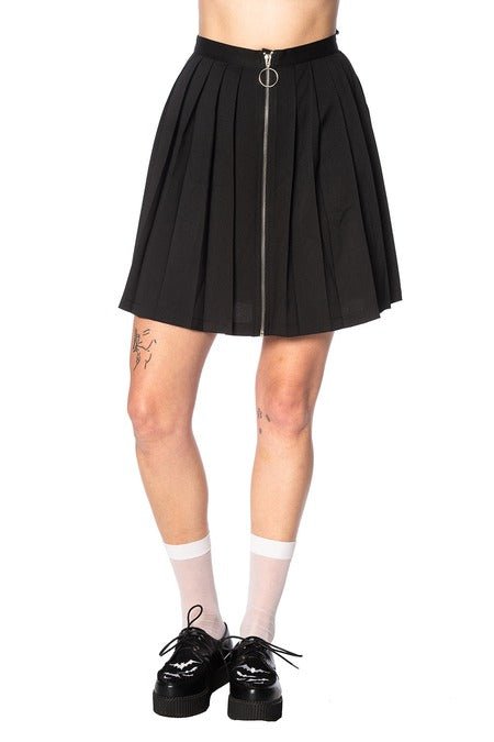 Urban Vamp Pleats Skirt - Skirts - Banned