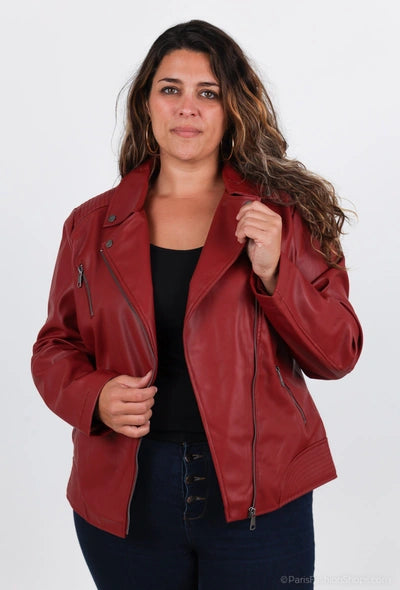 Red Perfecto Jacket