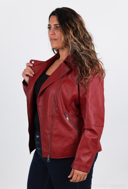Red Perfecto Jacket