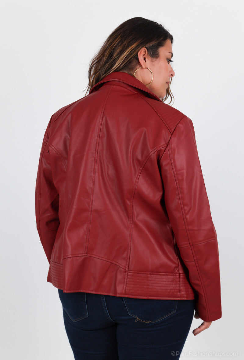 Red Perfecto Jacket