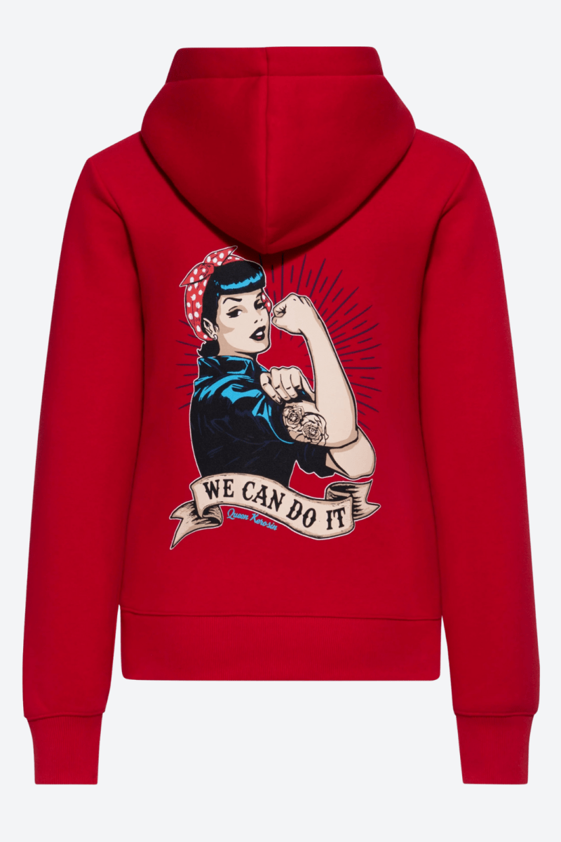 We Can Do It Hoodie - Sweaters - Queen Kerosin