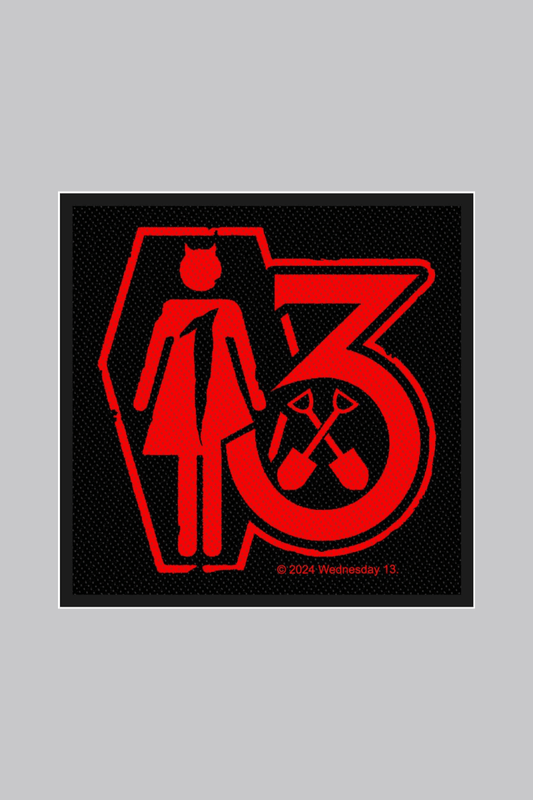 Wednesday13 Casket Patch - Patches - Official Merchandise