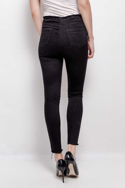 Lace-Up Skinnies