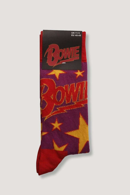Bowie Socks Purple - Socks - Official Merchandise