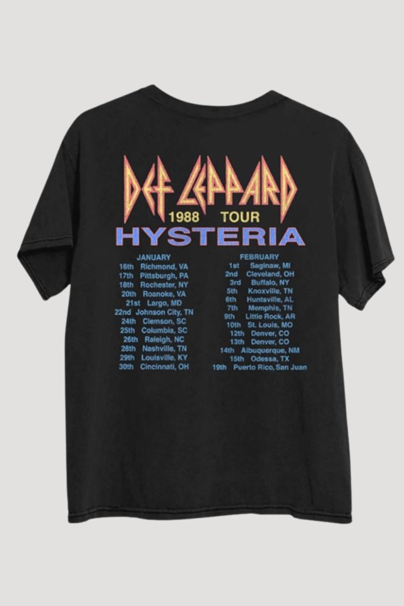 Def Leppard Shirt - Bandshirts - Official Merchandise