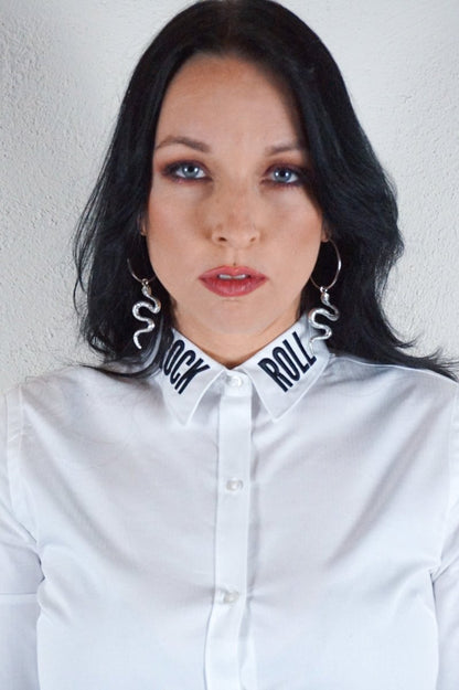Rock 'n Roll Shirt W (Women's) - Tops - House of Bones